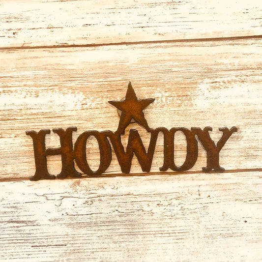 Howdy Star Western Rodeo Magnet