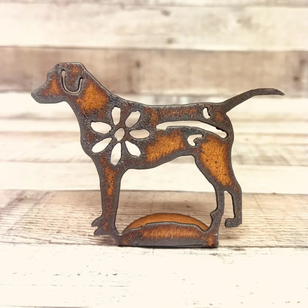 Lab GARDEN FRIEND Standing Figurine Dog Gift
