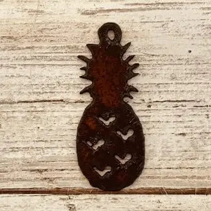 Pineapple Charm Rustic Metal DIY Pendant