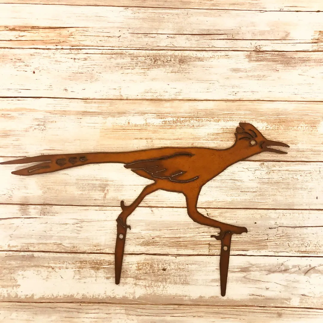 Roadrunner Yard Sign Southwest Garden