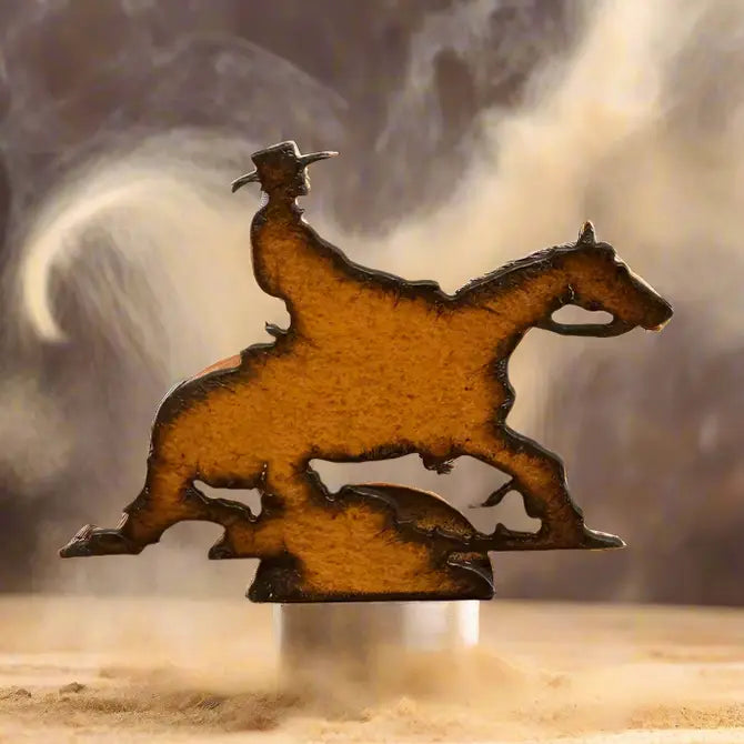 Reining Horse Rustic Rodeo Doodad Standing Figurine