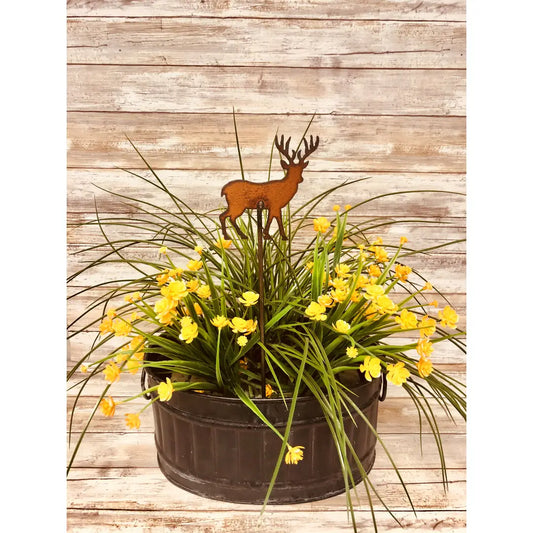 Deer Lodge Buck Garden Plant Stake