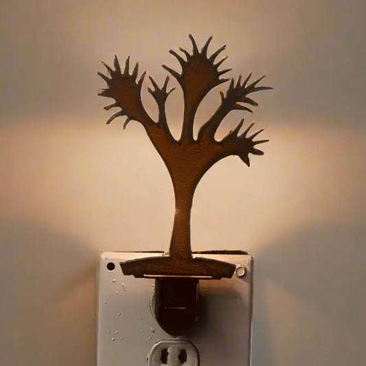 Joshua Tree Image Rustic Metal Light Made in USA