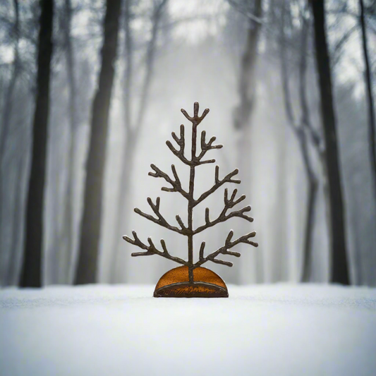 Tree #2 Rustic Holiday Tabletop Figurine Christmas Tree Gift