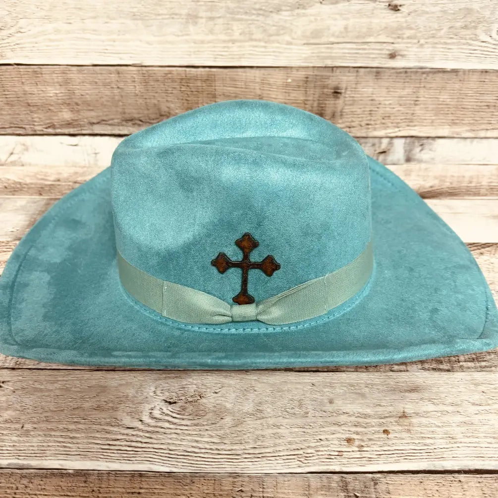 Cross with Thin ends Hat pin Rustic Hat Bar Gift USA Made