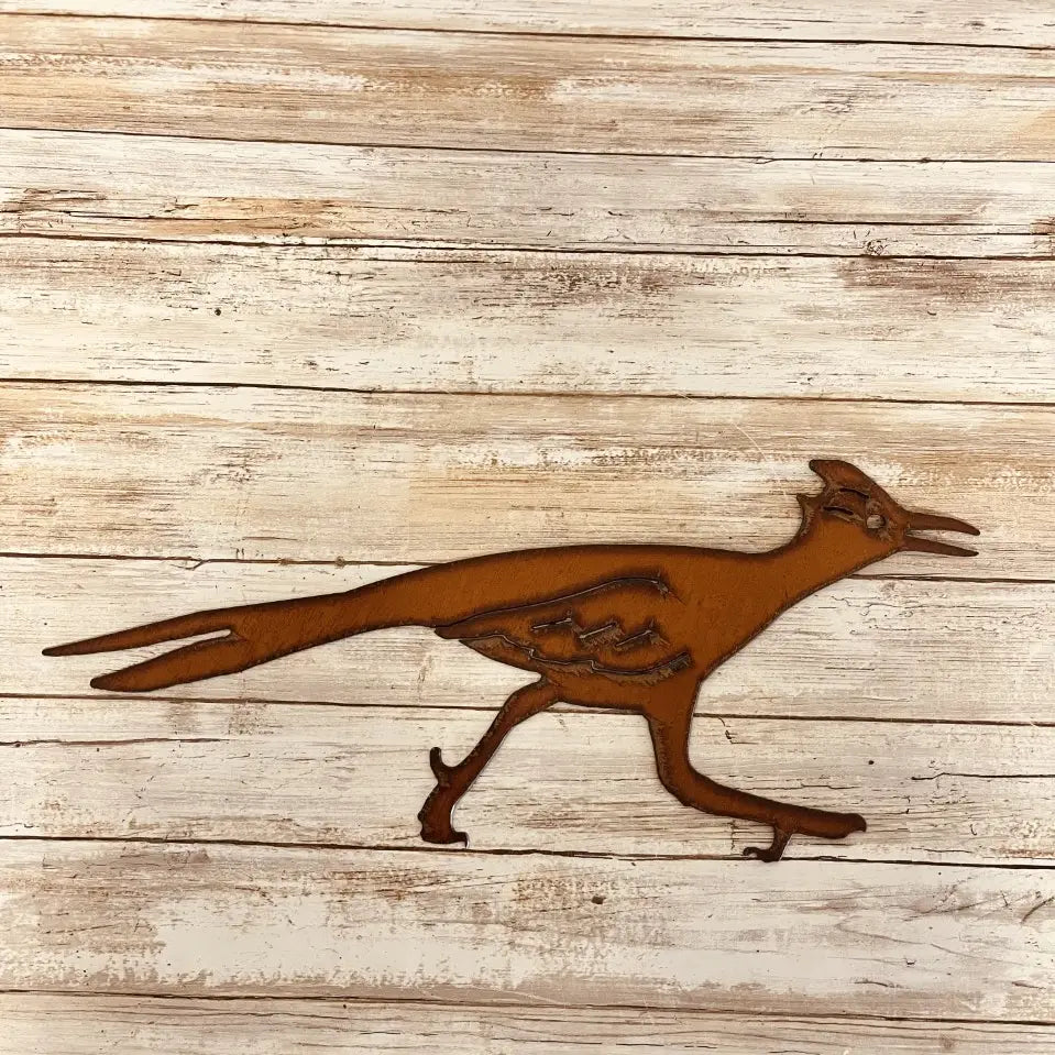 Roadrunner Running Wall Image Southwestern Medium Size