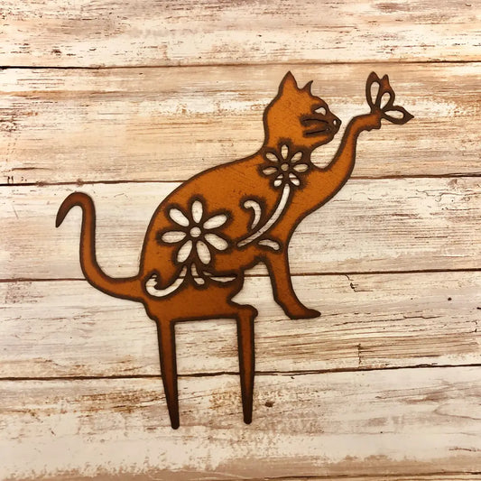 Cat Garden Friend Pet Yard Stake