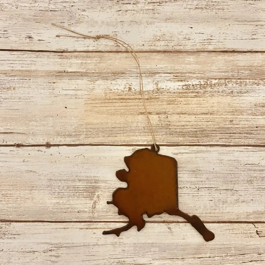Alaska State Shape Ornament