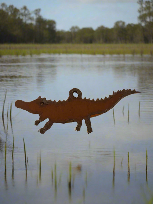 Alligator Charm Florida Pendant Sea Life Rustic Nautical