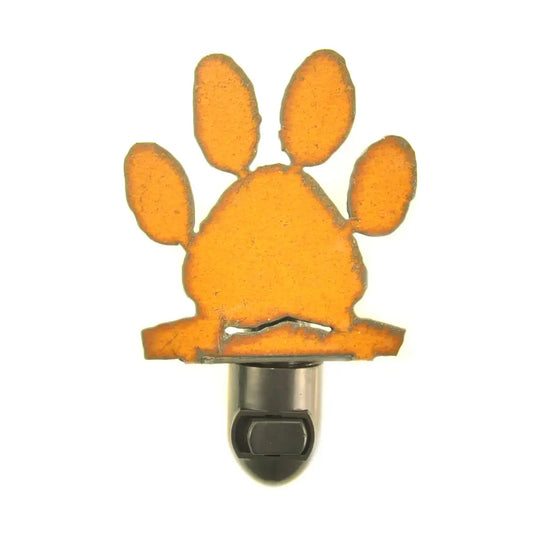 Paw Print Pet Lover Image Rustic  Nightlight