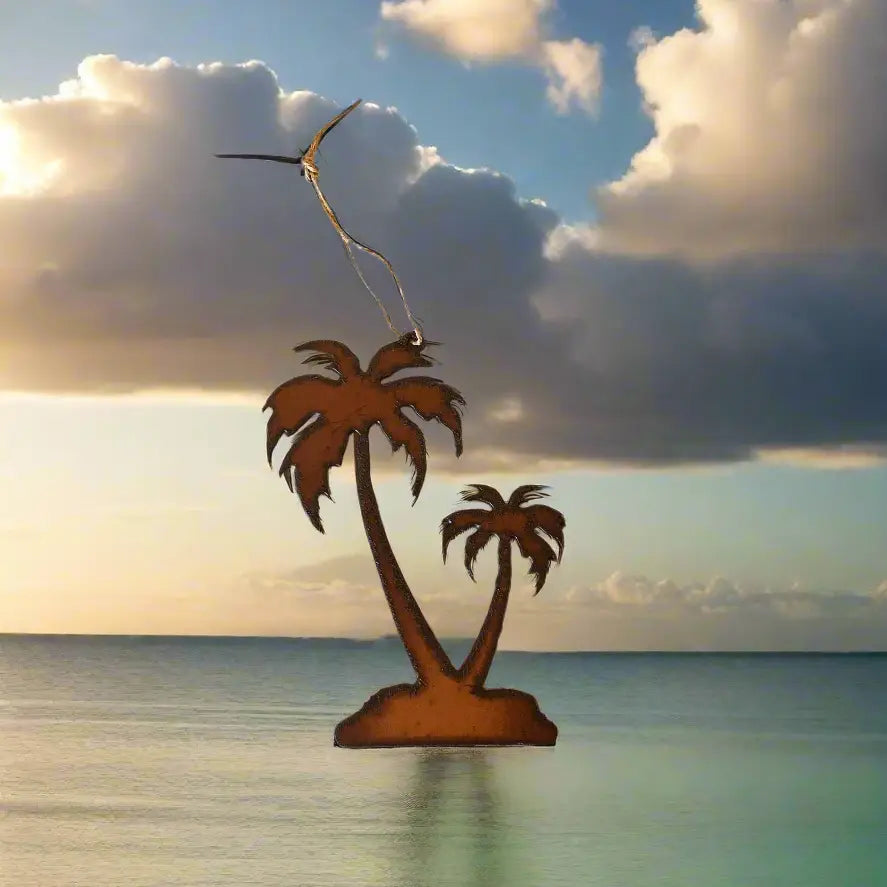 Double Palm Trees Ornament