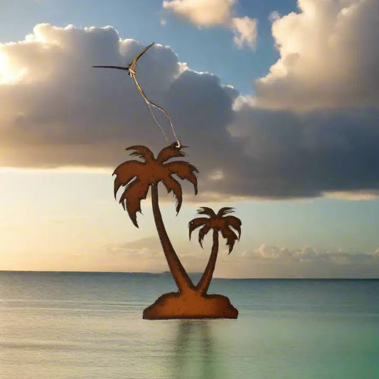 Double Palm Trees Ornament