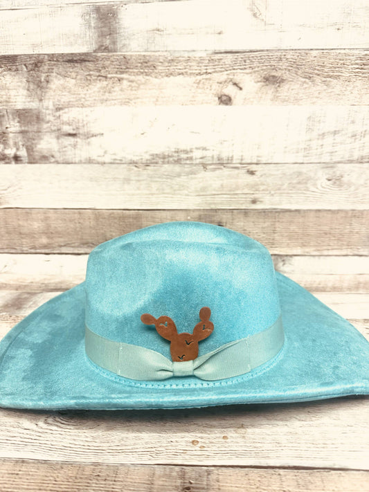 Spirit Prickly Pear Southwest Rustic Metal Hat Pin Hat Bar