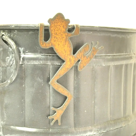 Frog Garden Pot Climber