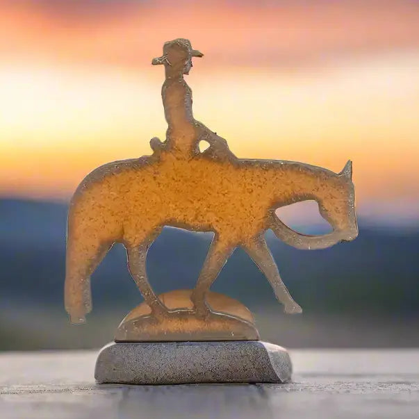 Pleasure Horse Doodad Western Rodeo Standing Figurine USA