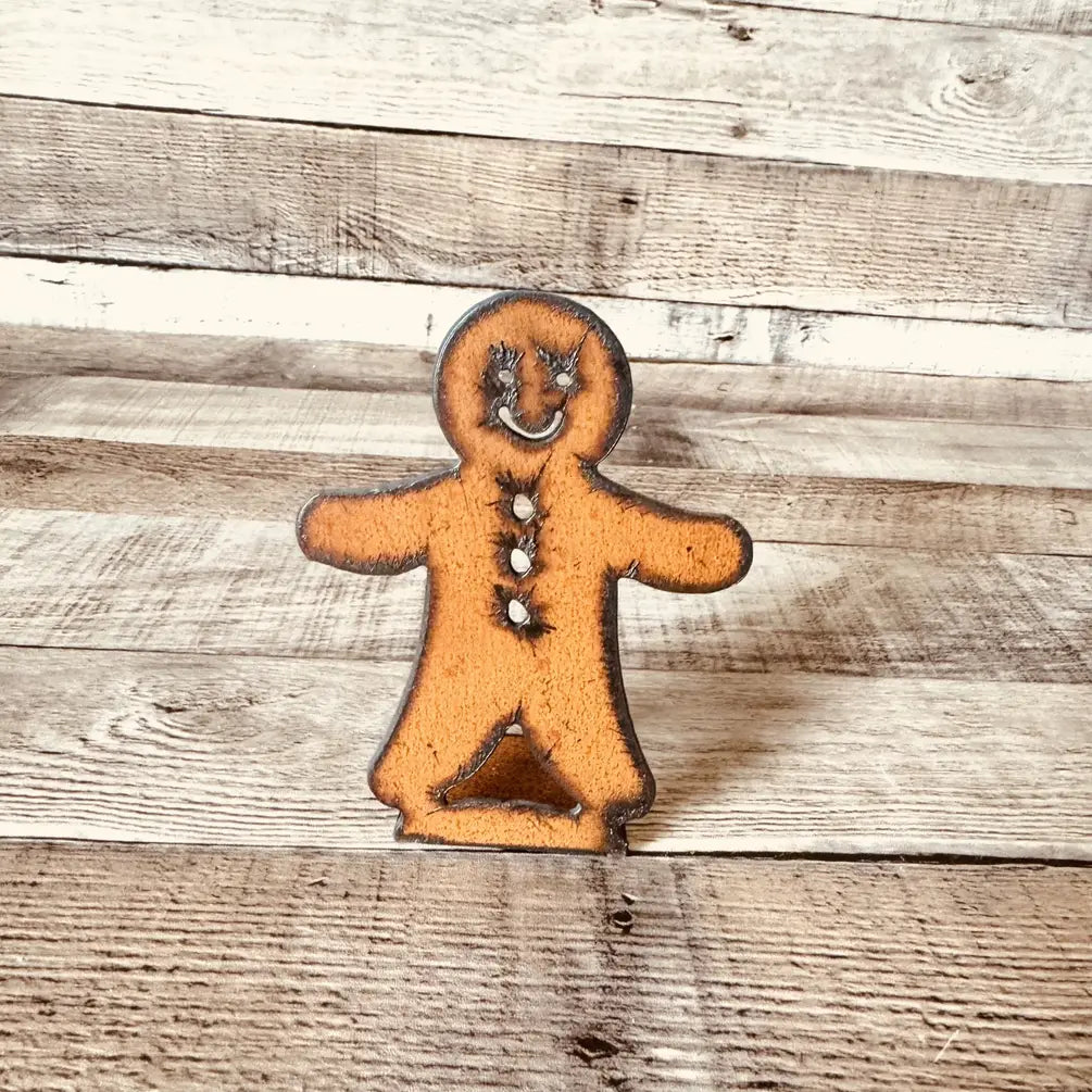 Gingerbread Man Christmas Figurine Tabletop Holiday Gift