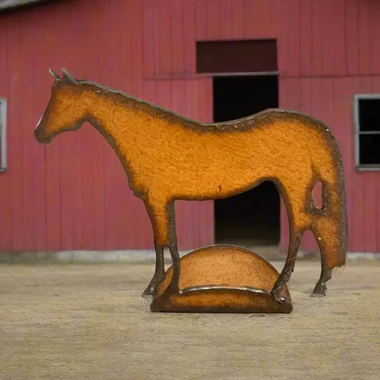 Quarter Horse Western Rustic Doodad Farm Standing Figurine