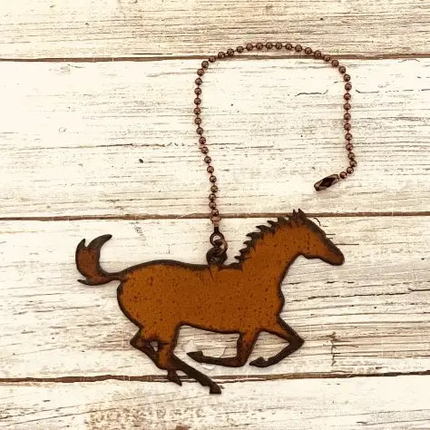Running Horse Fan Pull