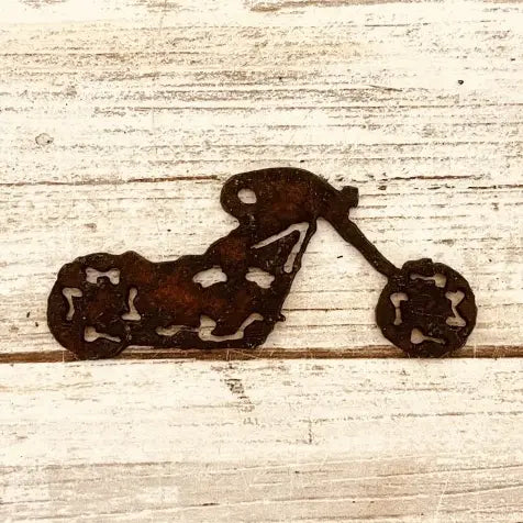 Chopper Motorcycle Charm Pendant