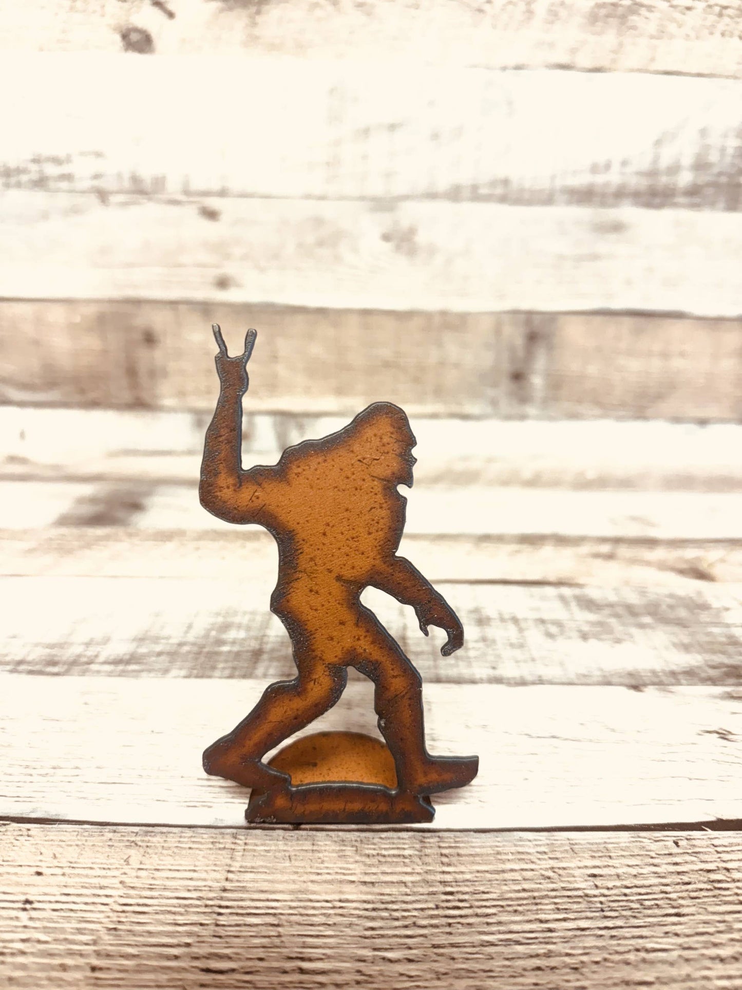 Bigfoot Yeti Sasquatch Peace Doodad Figurine