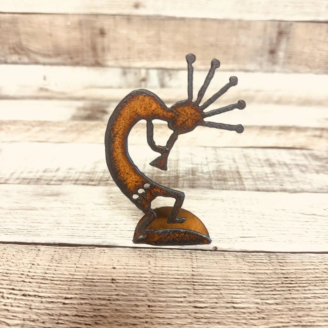 Kokopelli Rustic Doodad Standing Figurine Southwest Tabletop