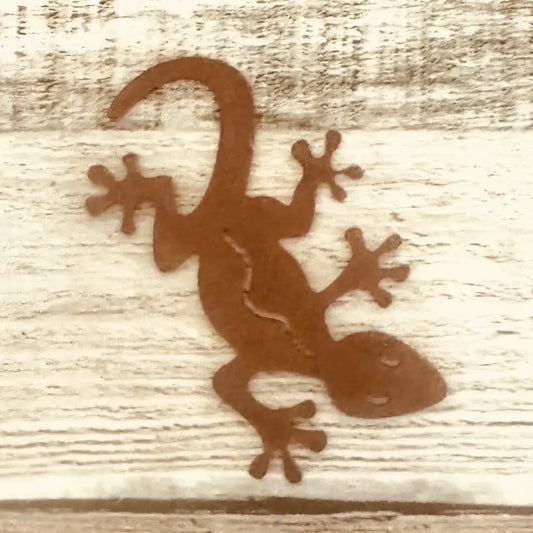 Spirit Lizard 2.5 Inch rustic Metal Desert Mini Magnet