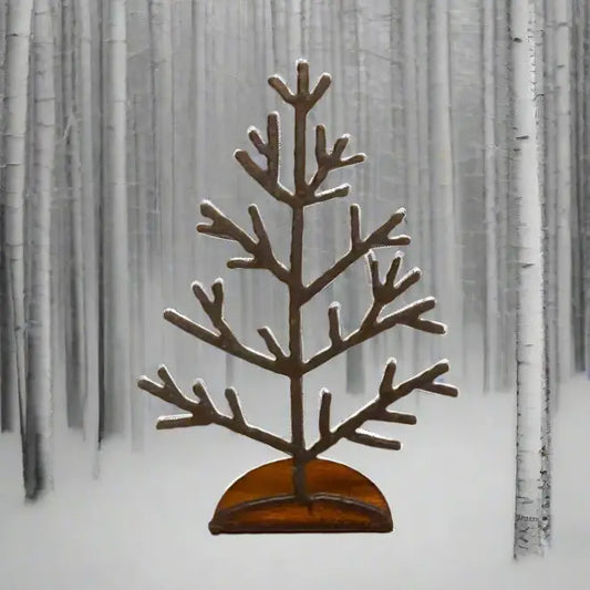 Tree #2 Rustic Holiday Tabletop Figurine Christmas Tree Gift