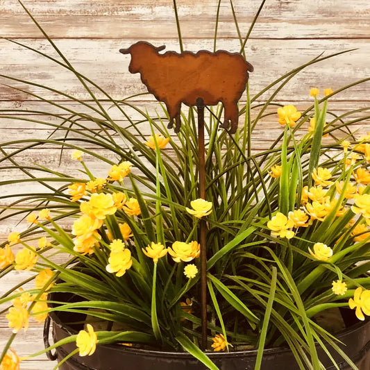 Sheep Garden Farm Plant Stake
