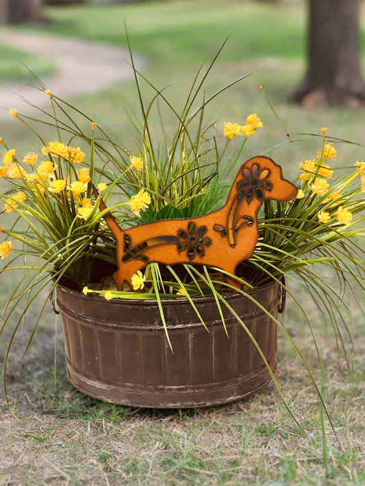 Dachshund Wiener  Dog Pet Garden Friends Yard Stake