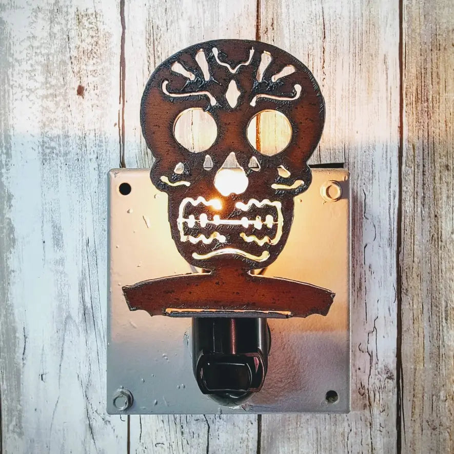 Sugar Skull Image Nightlight Day of The Dead Southwest