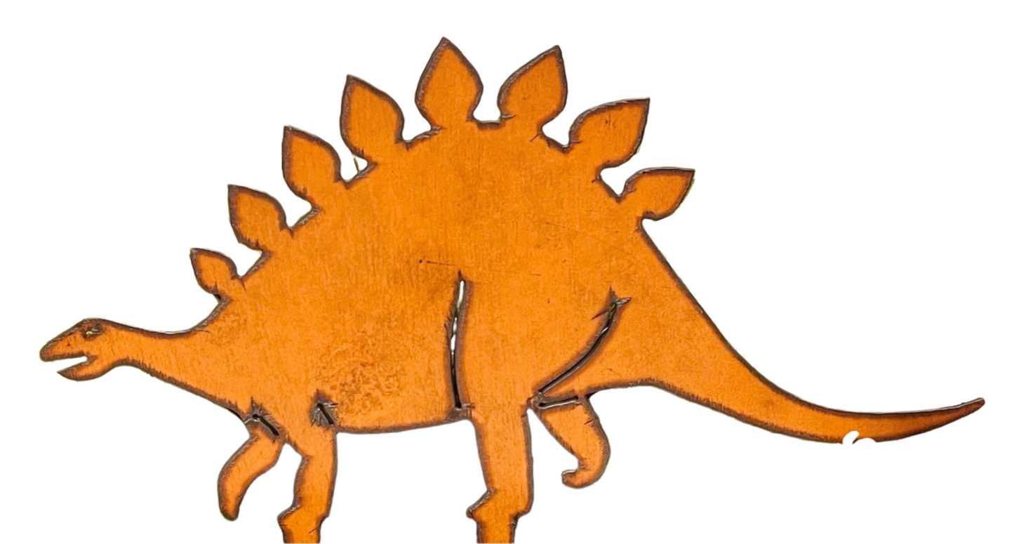 Stegosaurus Dinosaur Yard Stake
