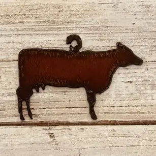 Cow Charm Farm Pendant Ornament DIY Jewelry Charm