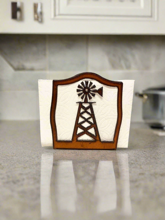 Windmill Farmhouse Napkin Holder