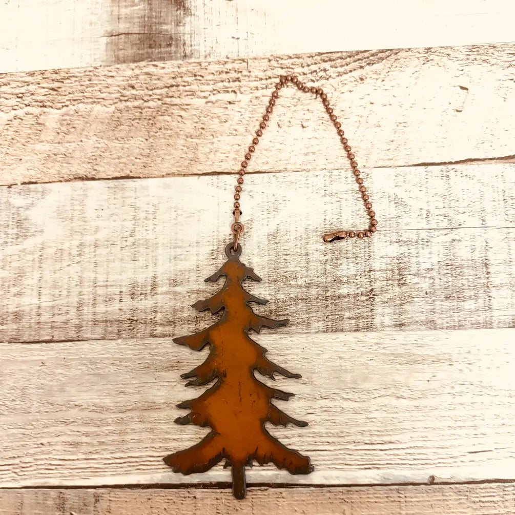Emporium Pine Tree Lodge Rustic Ceiling Fan Pull