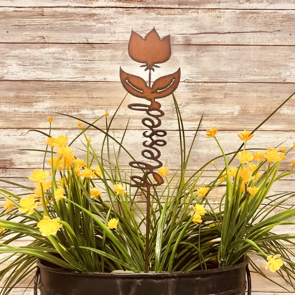 Blessed Inspirational Garden Stake
