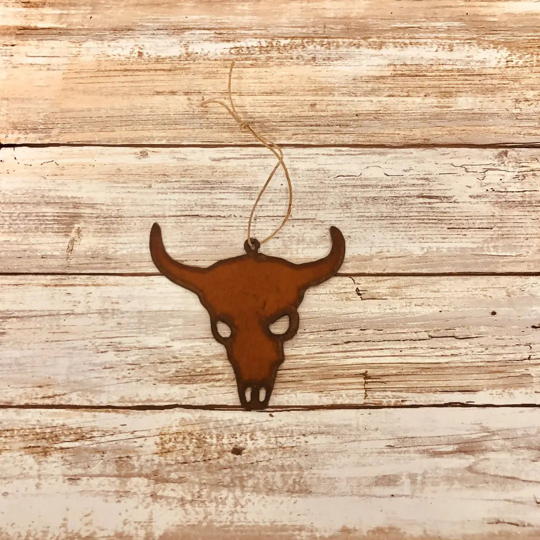 Buffalo Skull Ornament