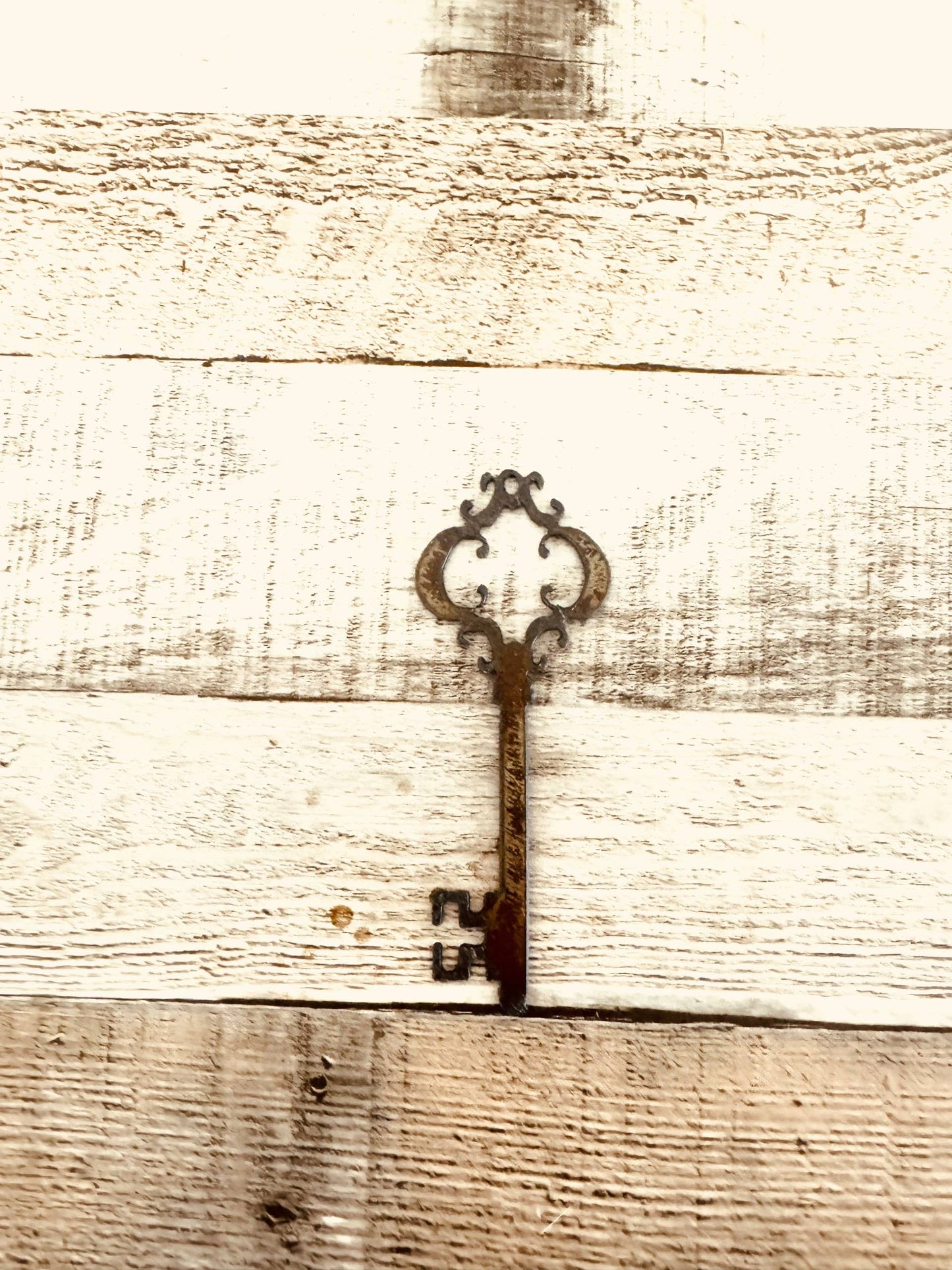 Key Vintage Inspired Rusty Metal Key Made In USA Magnet