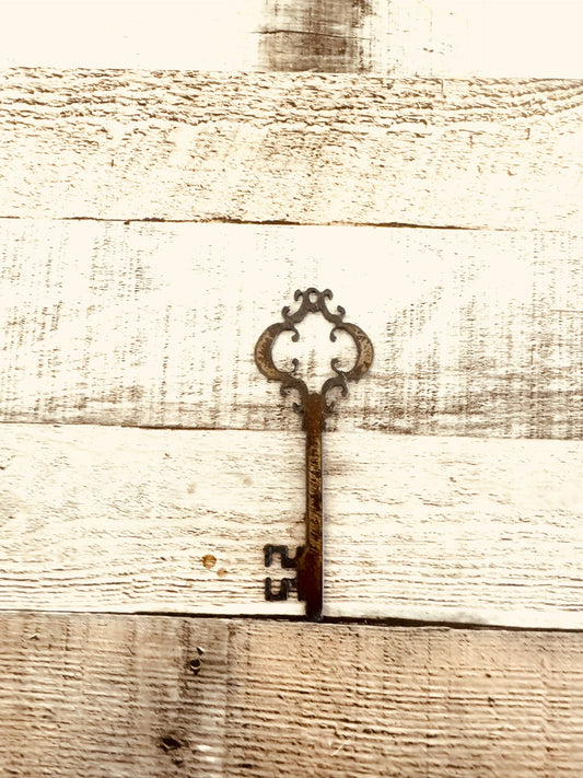 Key Vintage Inspired Rusty Metal Key Made In USA Magnet