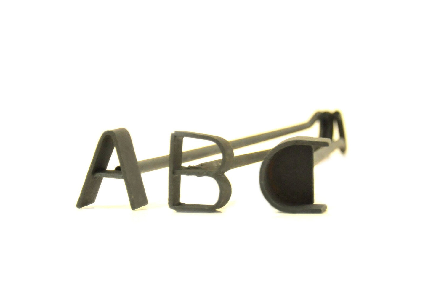 Western Letter Steak Branding Irons FULL SET (26 Initials)