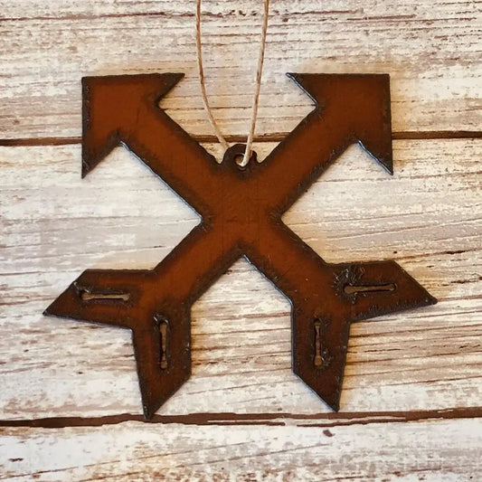 Crossed Arrows Ornament