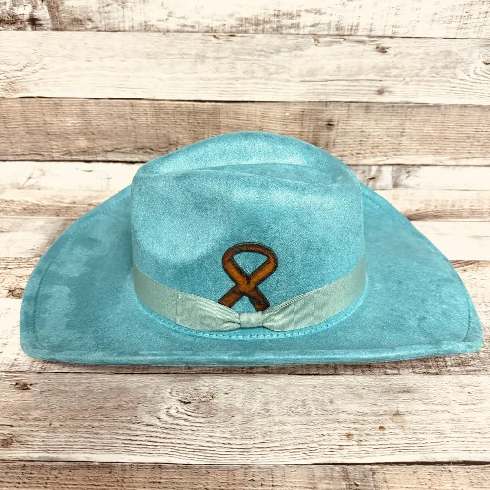 Breast Cancer Ribbon Hat Pin Hat Bar Gift USA Made