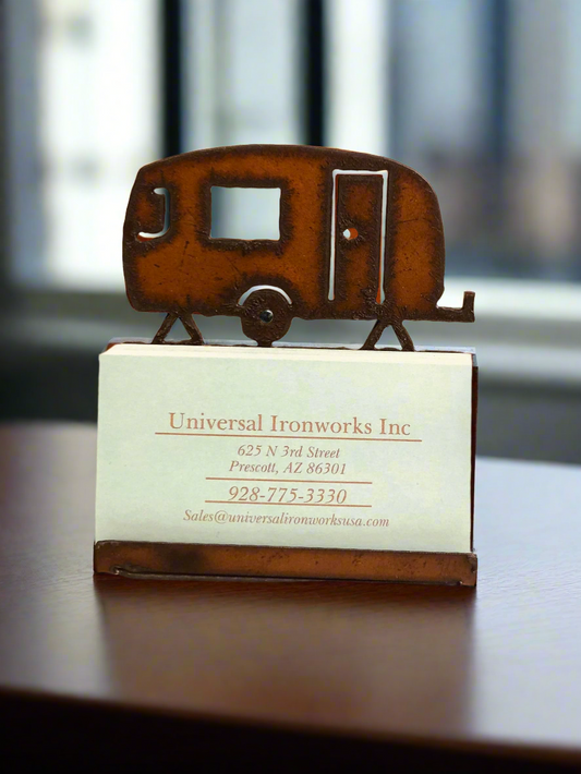 Camper Trailer Business Card Holder