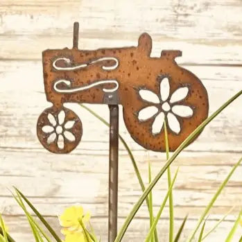 Tractor GARDEN FRIEND Plant Stake