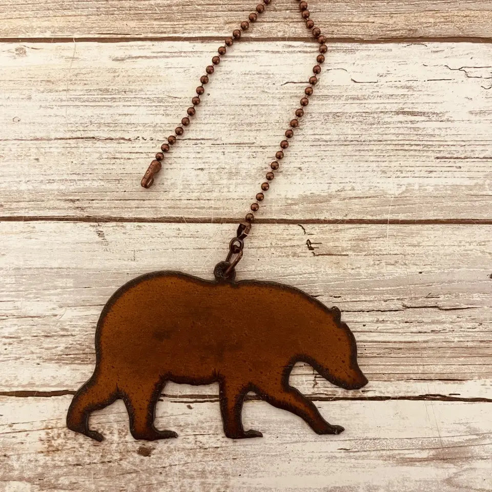 Black Bear Fan Pull