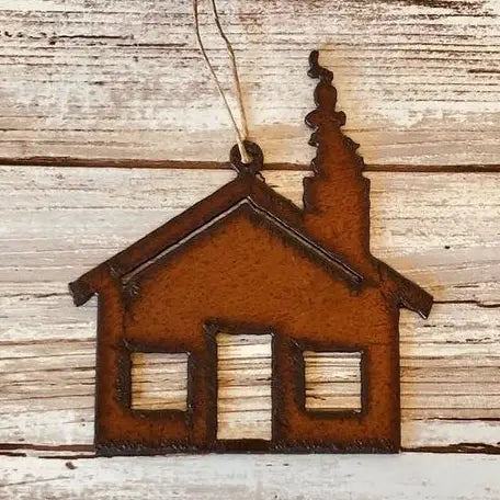 Cabin Rustic Lodge Ornament