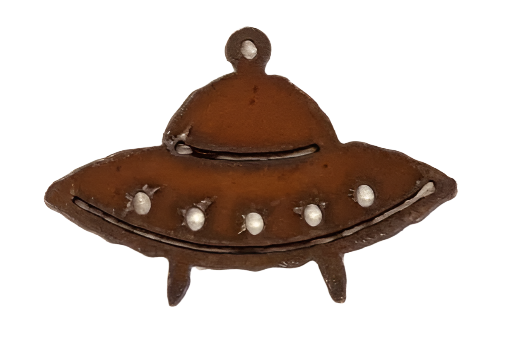 Flying Saucer Charm