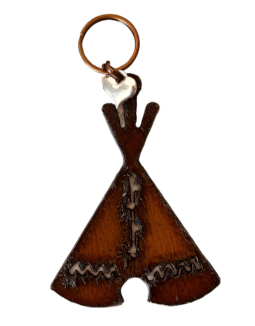 Teepee  Native Southwest Key Chain