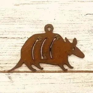 Armadillo Western Charm Pendant
