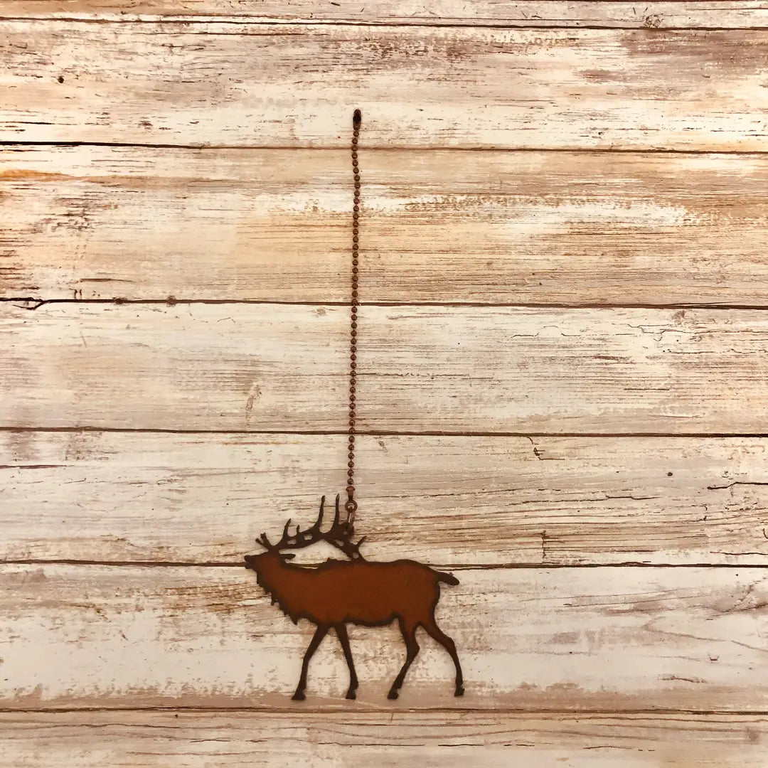 Elk Mountain Lodge Fan Pull