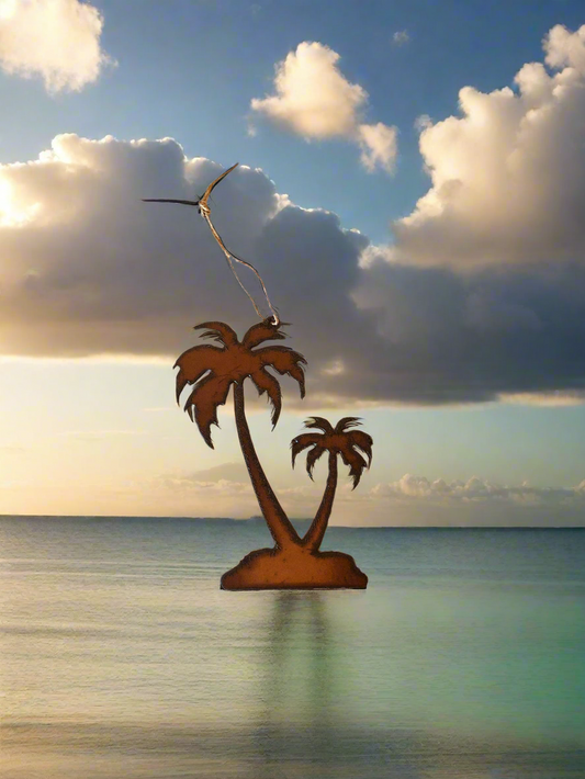 Double Palm Trees Ornament
